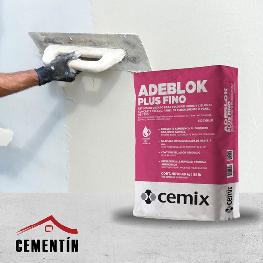 ADEBLOK PLUS FINO BLANCO - CEMIX