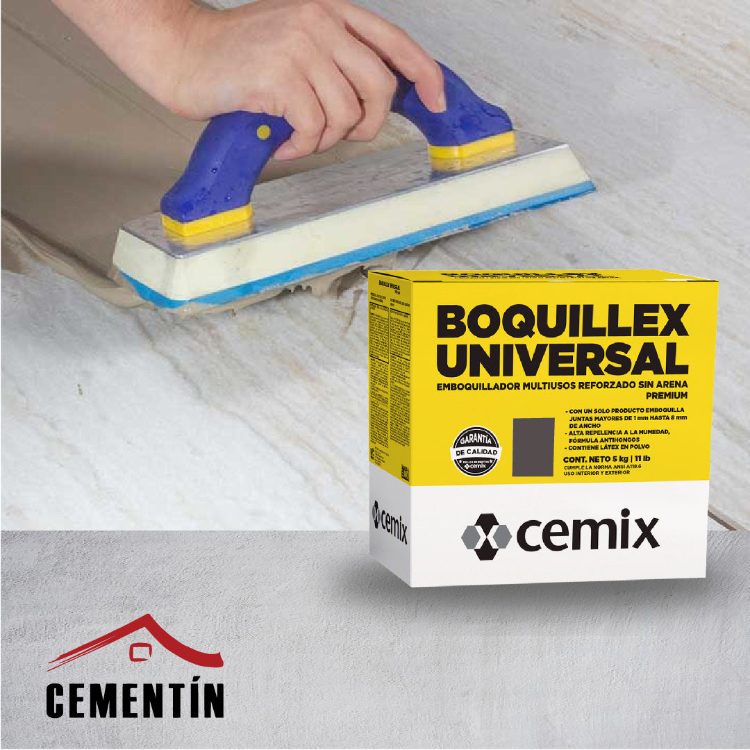 BOQUILLEX UNIVERSAL 5KG (SIN ARENA) - CEMIX
