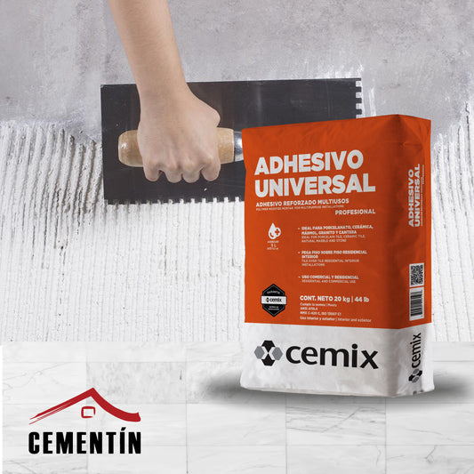 ADHESIVO UNIVERSAL BLANCO 20 KG - CEMIX