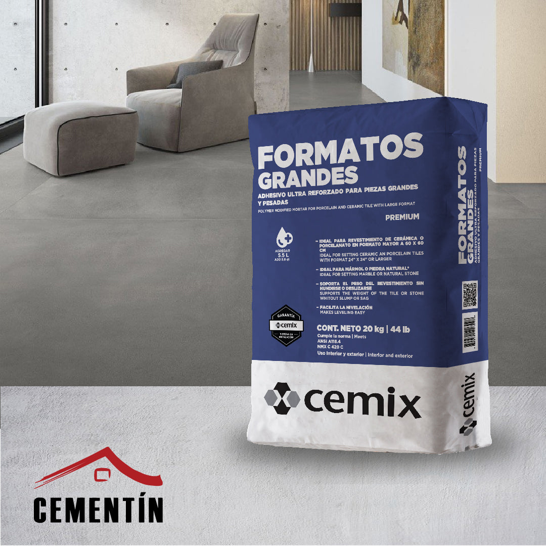 FORMATOS GRANDES 20 KG - CEMIX