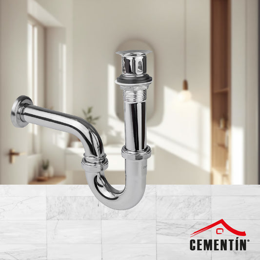 CÉSPOL DE LATÓN PARA LAVABO - DICA