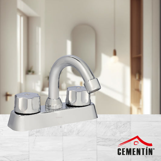 MEZCLADORA DE 4" PARA LAVABO TIPO BAR - DICA